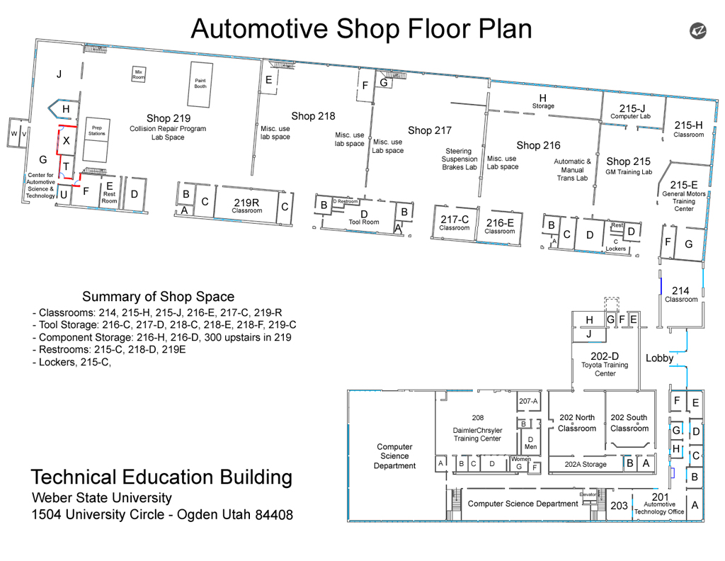 shop floor plan