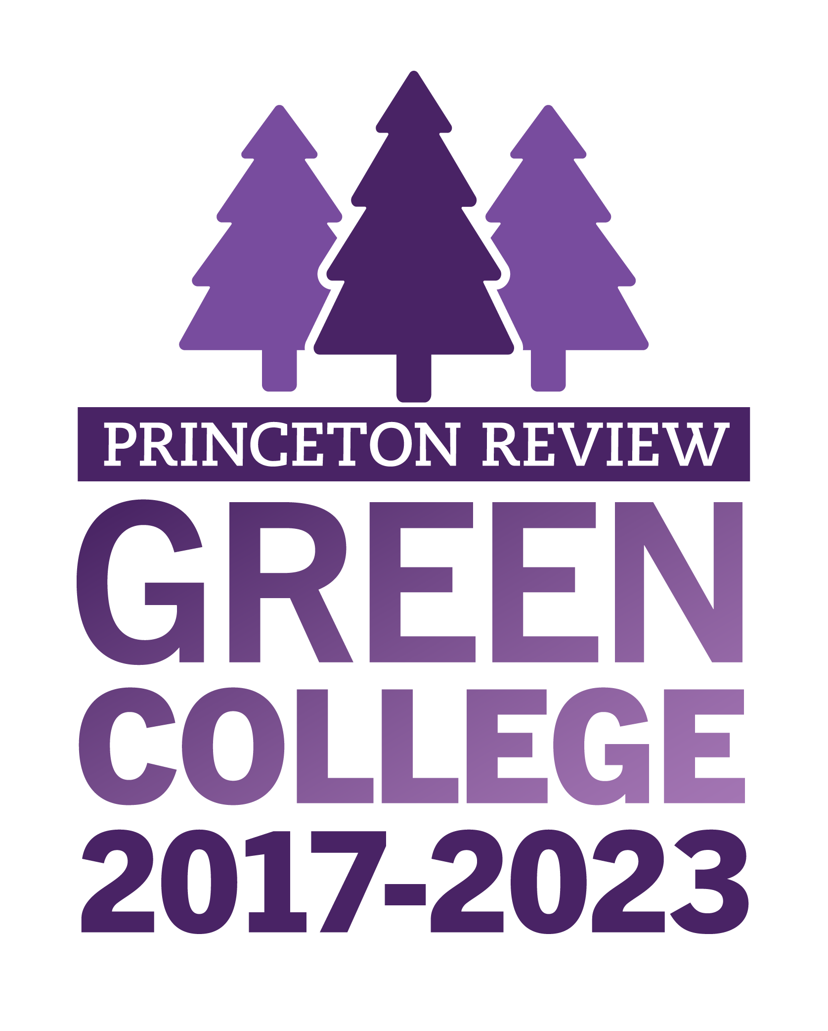 Weber State has been a Princeton Review green college from 2017-2023.