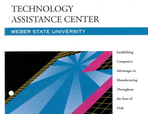 WSU’s Technology Assistance Center’s First Brochure