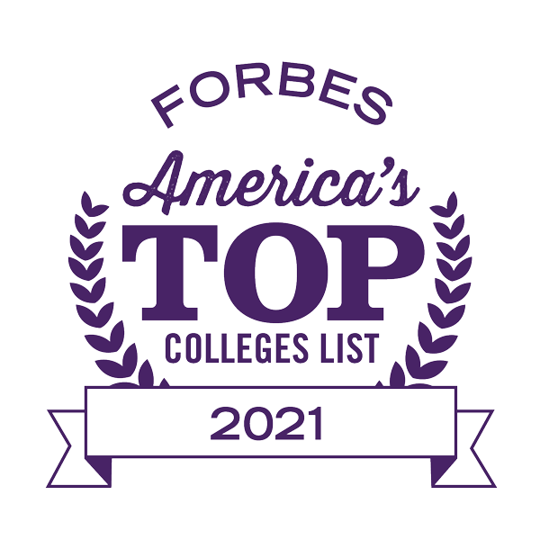 WSU was on Forbes' America's Top Colleges list in 2021.
