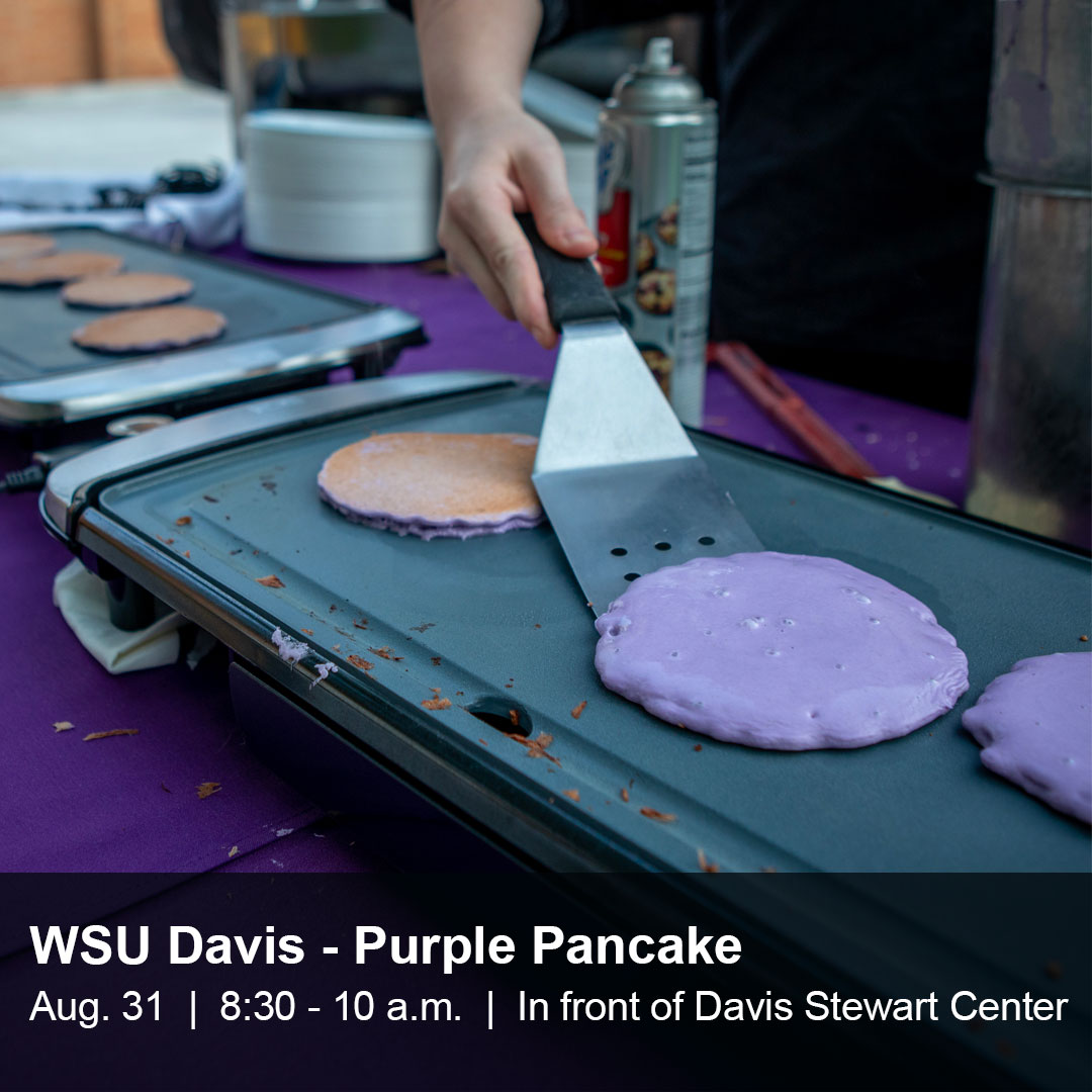 Purple Pancake at WSU Davis