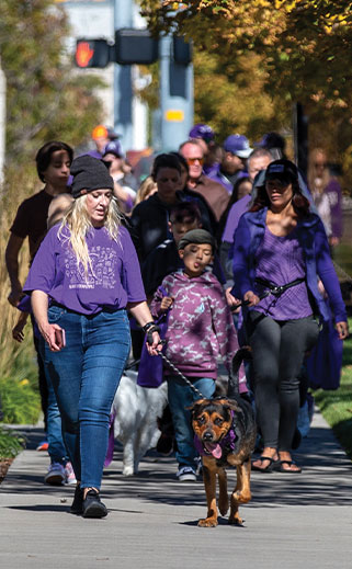 Purple Paw Parade